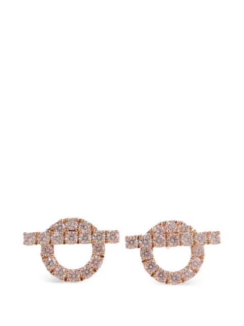 Hermès Pre-Owned Finesse Ohrringe mit Diamanten