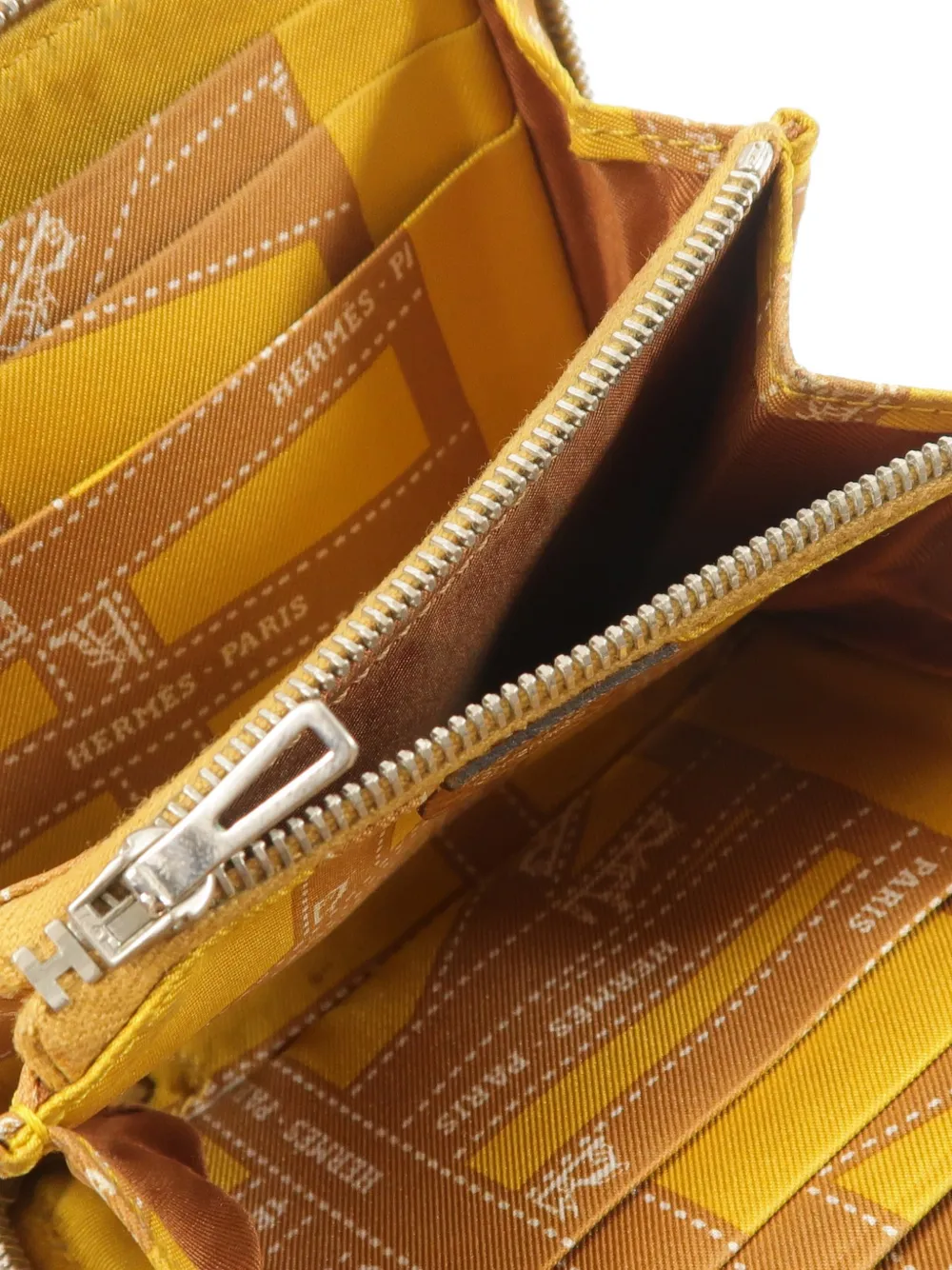 Hermès Pre-owned Azap Wallet in Brown, view 5