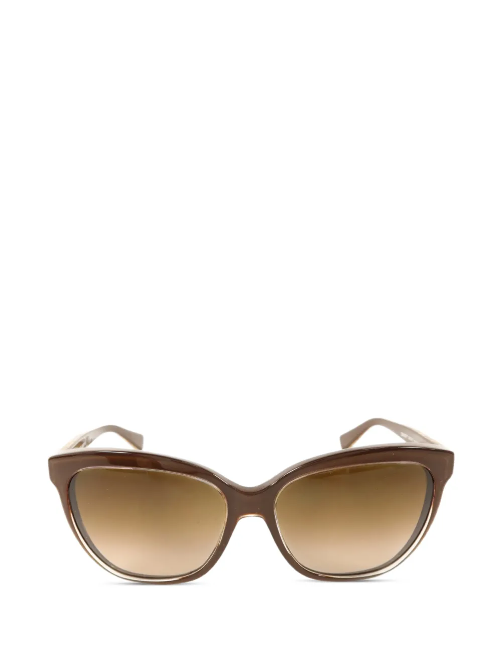 D&G PreOwned DG logo sunglasses - Marrone