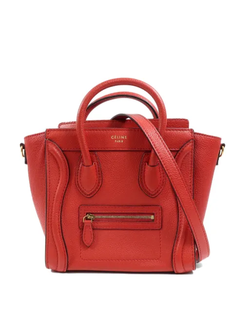Celine Pre-Owned Nano Luggage tote bag