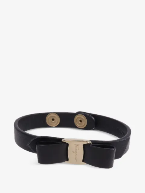 Ferragamo Pre-Owned bracelet en cuir à nœud Vara