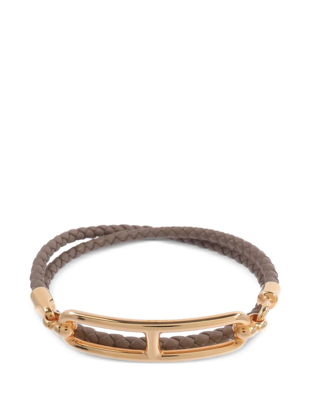 Hermès Pre-Owned Roulis double tour bracelet - Oro