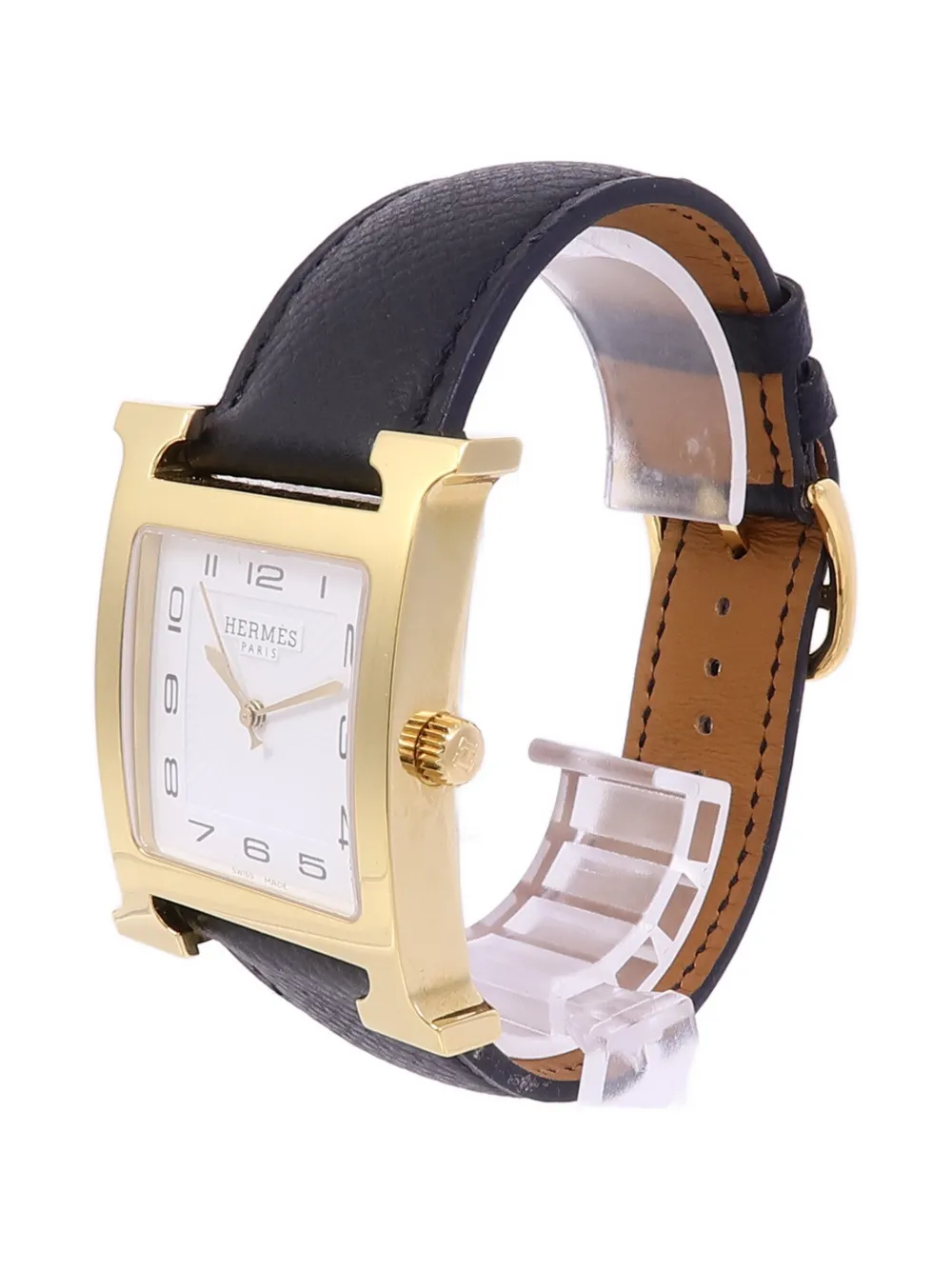 Hermès Pre-owned H 30mm Watch in White, view 3
