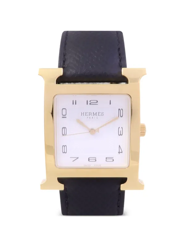 Hermès Pre-owned H 30mm Watch in White