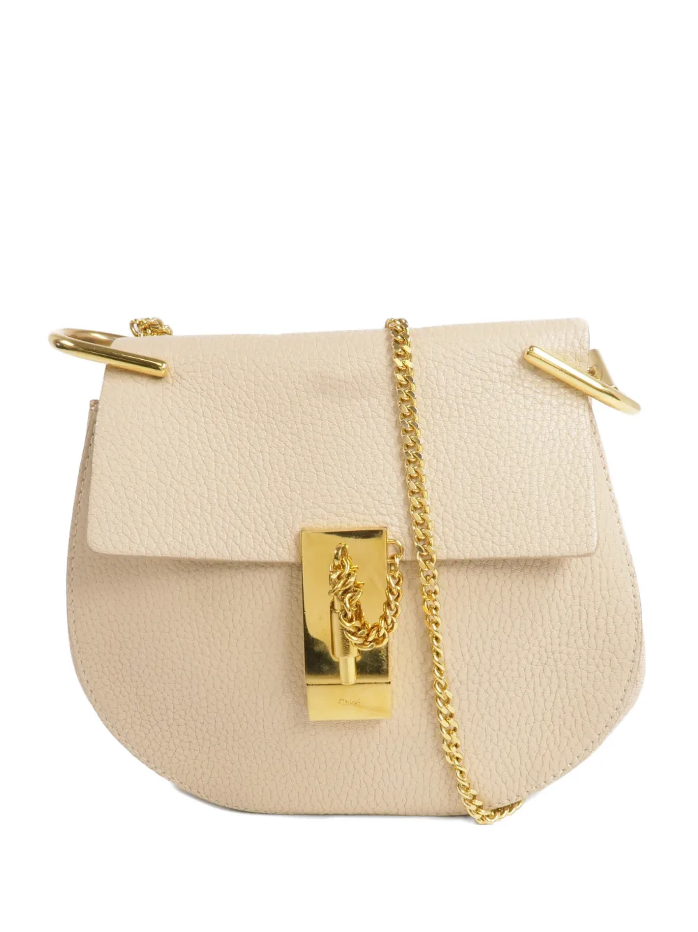 Chloé Pre-Owned Drew chain shoulder bag - Toni neutri