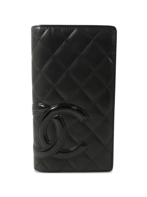 CHANEL Pre-Owned Cambon CC long wallet
