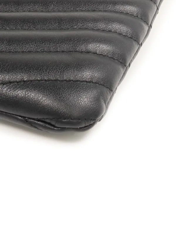 Saint Laurent Pre-Owned キルティング クラッチバッグ | ブラック 