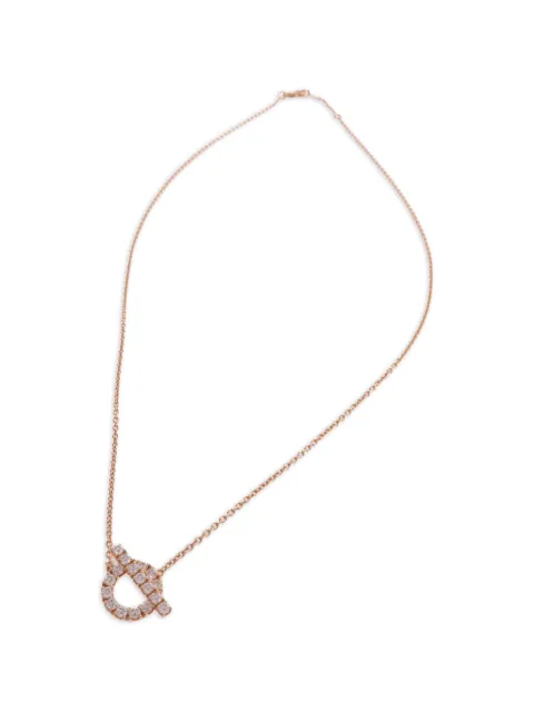 Hermès Pre-Owned Finesse diamond necklace