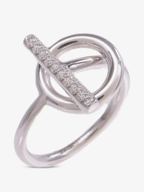 Hermès Pre-Owned anillo Echappee con diamante