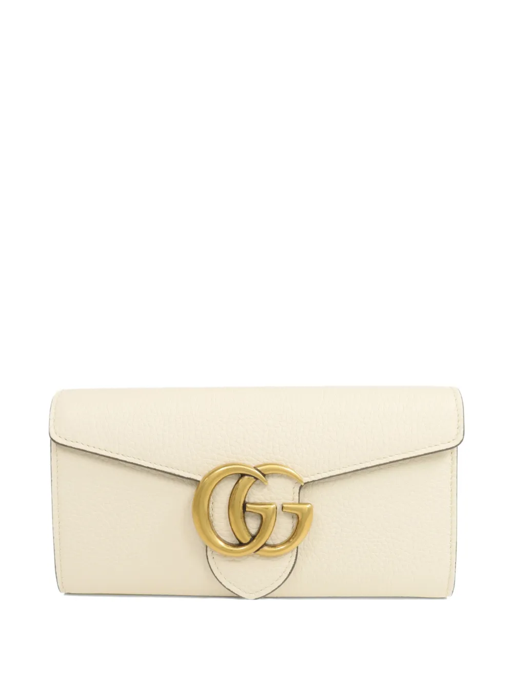 Gucci Pre-Owned GG Marmont leather wallet - Toni neutri