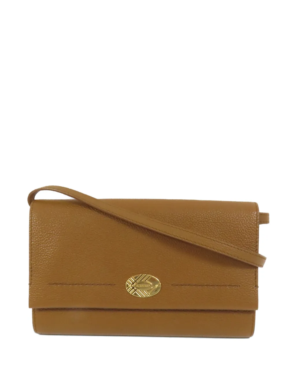 Pre-owned Burberry Cotswolds Clutch Bag In Brown
