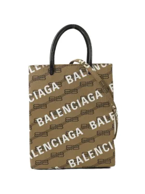 Balenciaga BB モノグラム ハンドバッグ | ブラウン | FARFETCH JP
