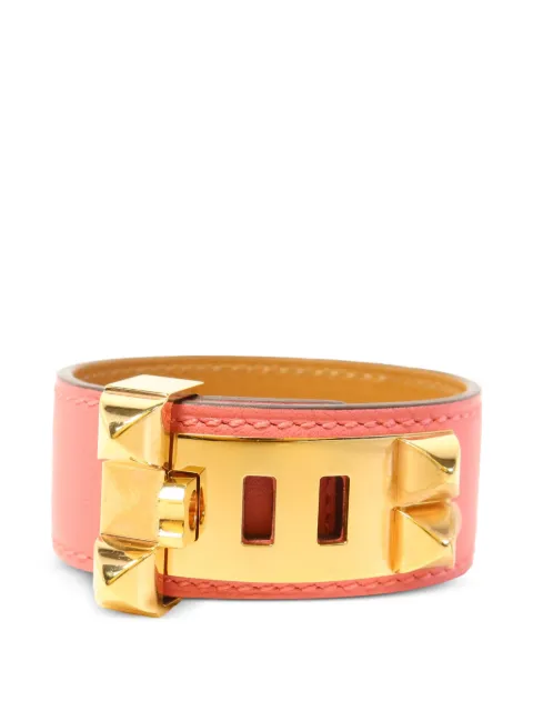 Hermès Pre-Owned Collier De Chien leather bangle