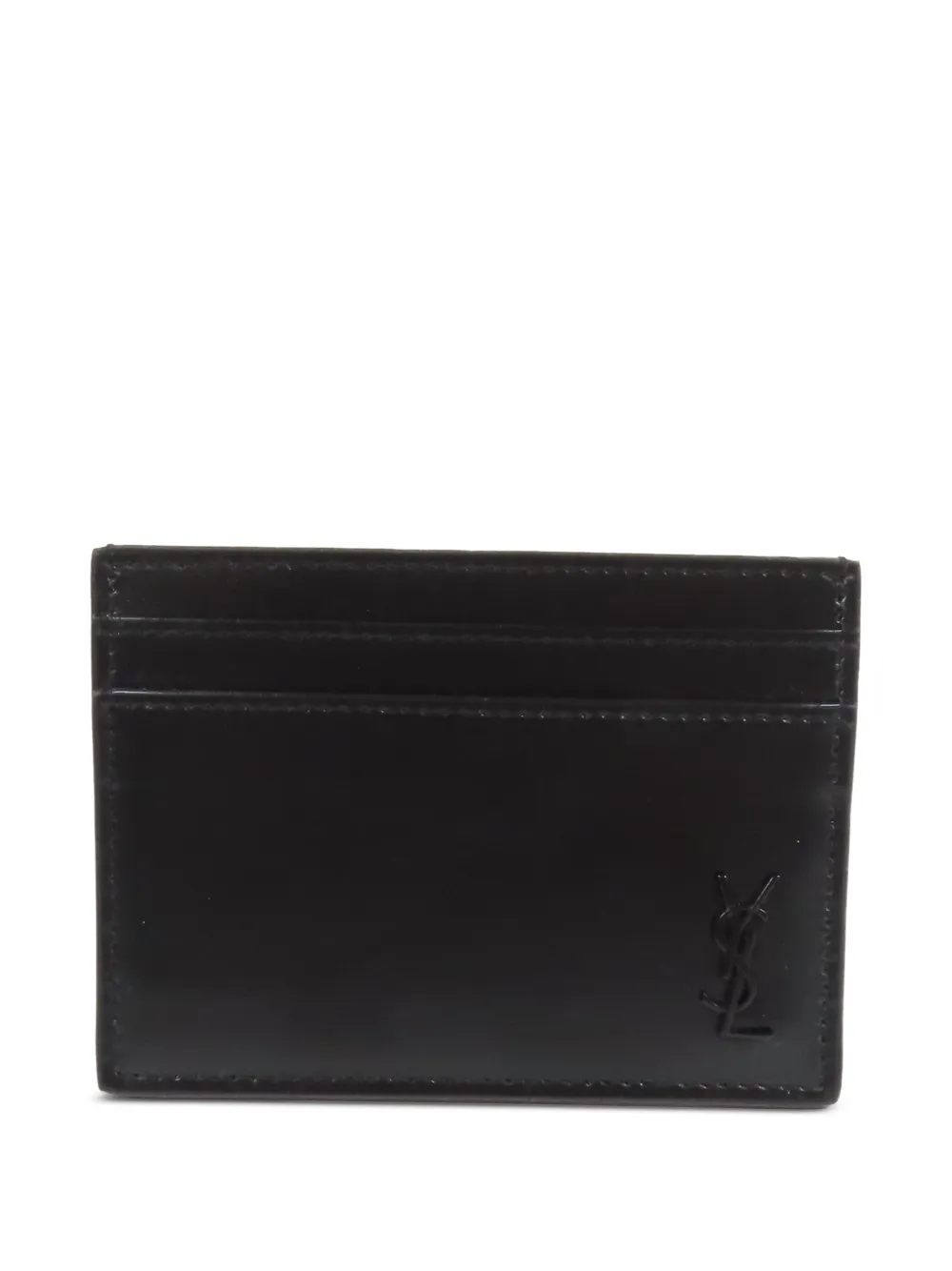 Saint Laurent Pre-Owned Tiny Cassandra card case - Nero