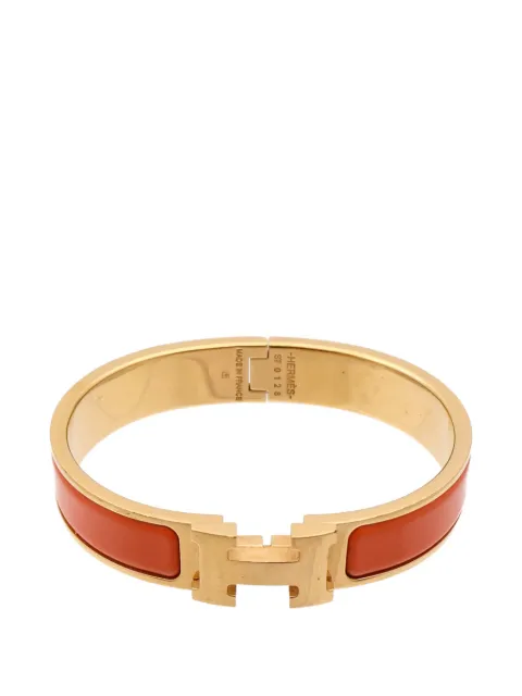 Hermès Pre-Owned Clic H enamel bracelet