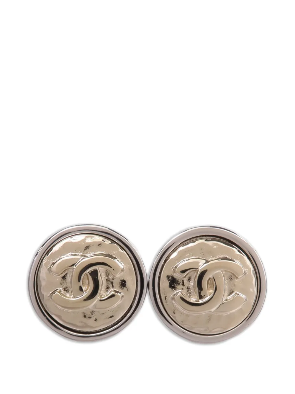 CHANEL Pre-Owned CC earrings - Oro