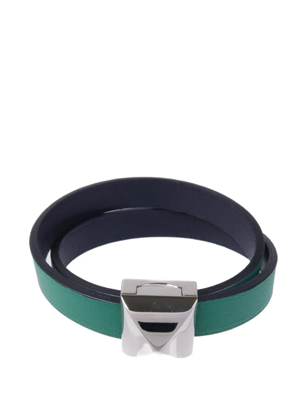 Hermès Pre-Owned Medor Infini Double Tour bracelet - Verde
