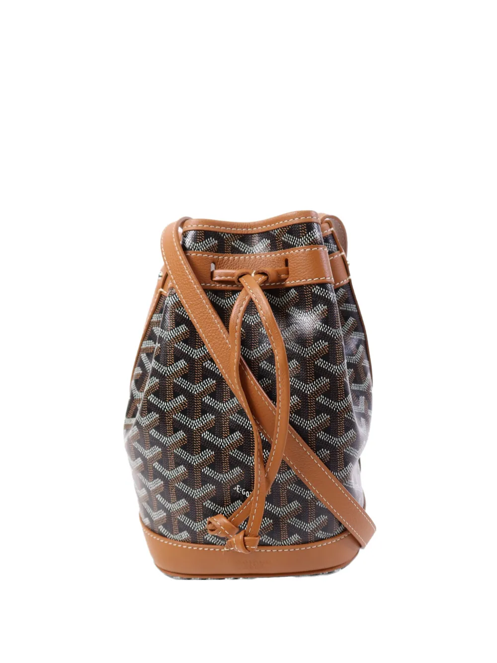 Goyard Pre-Owned Petit Flot bucket bag - Marrone