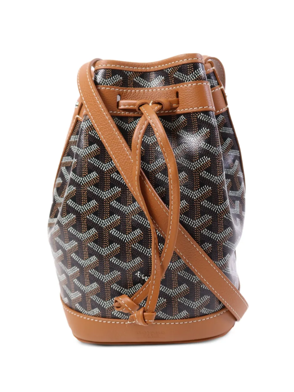 Goyard Pre-Owned Petit Flot bucket bag - Braun
