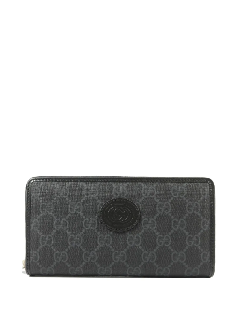 Gucci Pre-Owned GG Supreme wallet - Schwarz