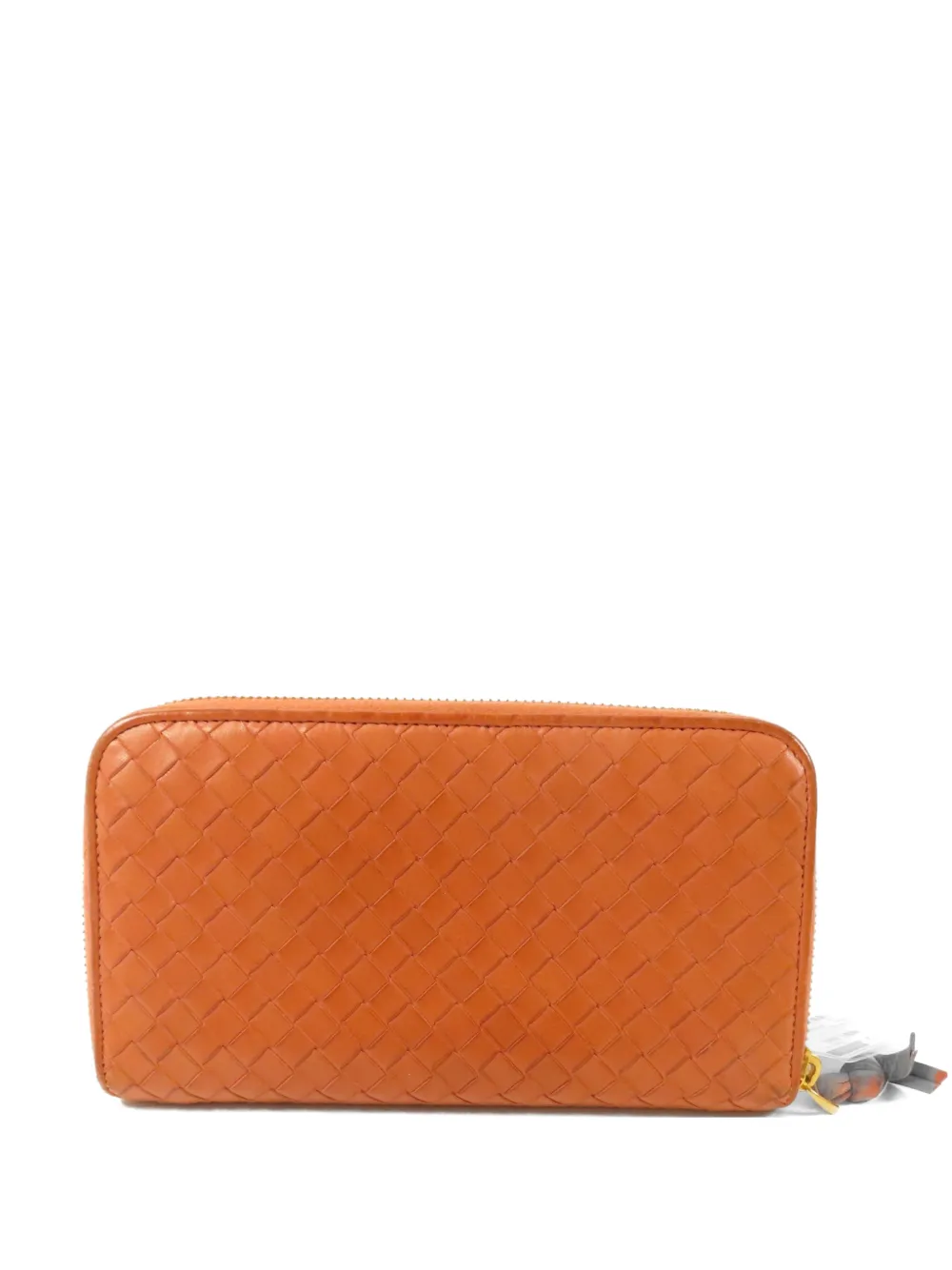 Bottega Veneta Pre-Owned Intrecciato leather wallet - Arancione