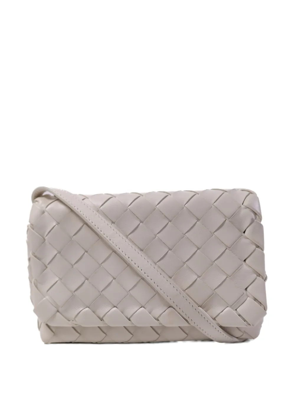 Bottega Veneta Pre-Owned Intrecciato leather shoulder bag - Toni neutri