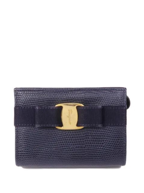 Ferragamo Pre-Owned Vara bow embossed coin purse