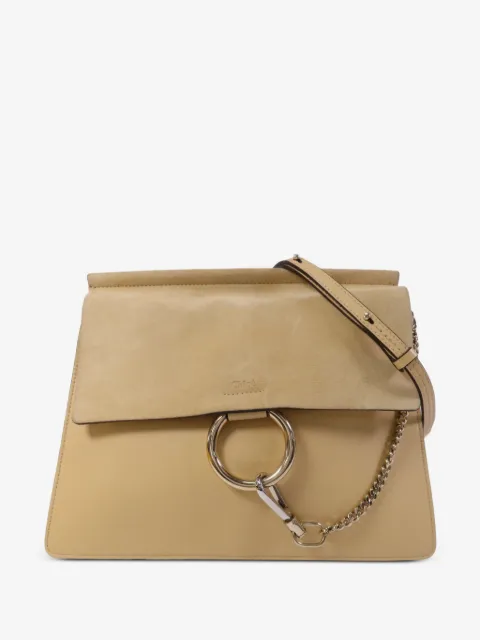 Chloé Pre-Owned large Faye leather shoulder bag