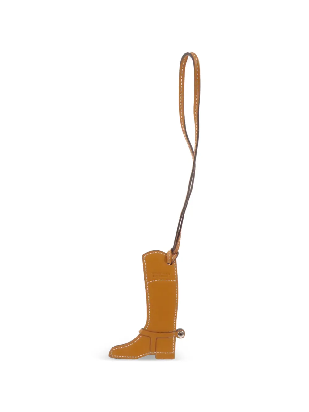 Hermès Pre-Owned Paddock calfskin boots charm - Marrone