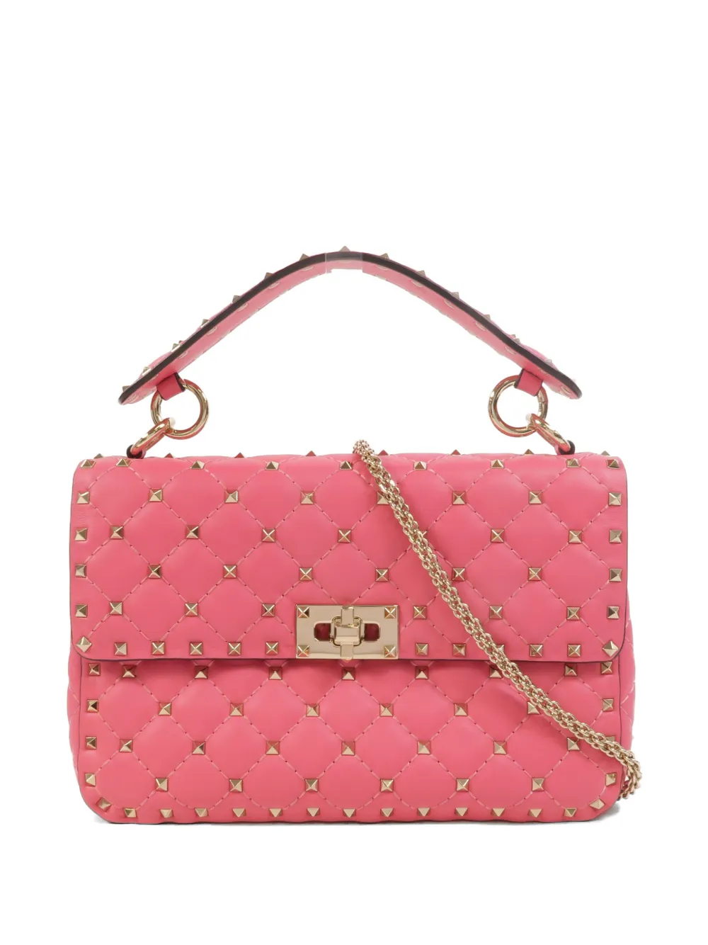 Valentino Garavani Pre-Owned Rockstud Spike shoulder bag - Rosa