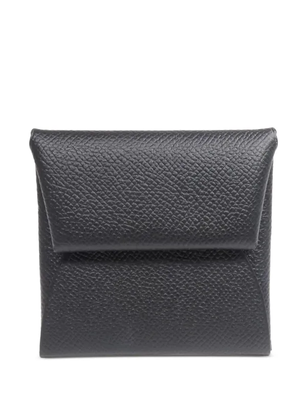 Hermès Pre-Owned 2017 バスティア エプソン コインケース | ブラック