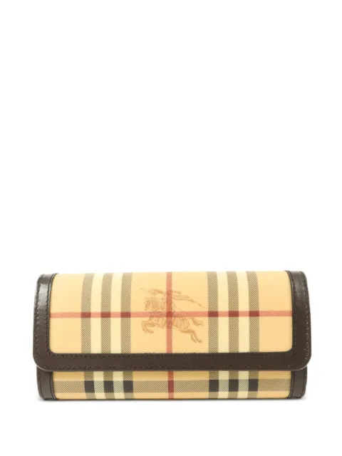 Burberry Pre-Owned Portafoglio a quadri