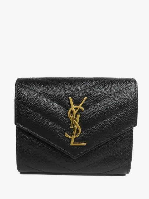 Saint Laurent Pre-Owned YSL Cassandre three-fold wallet