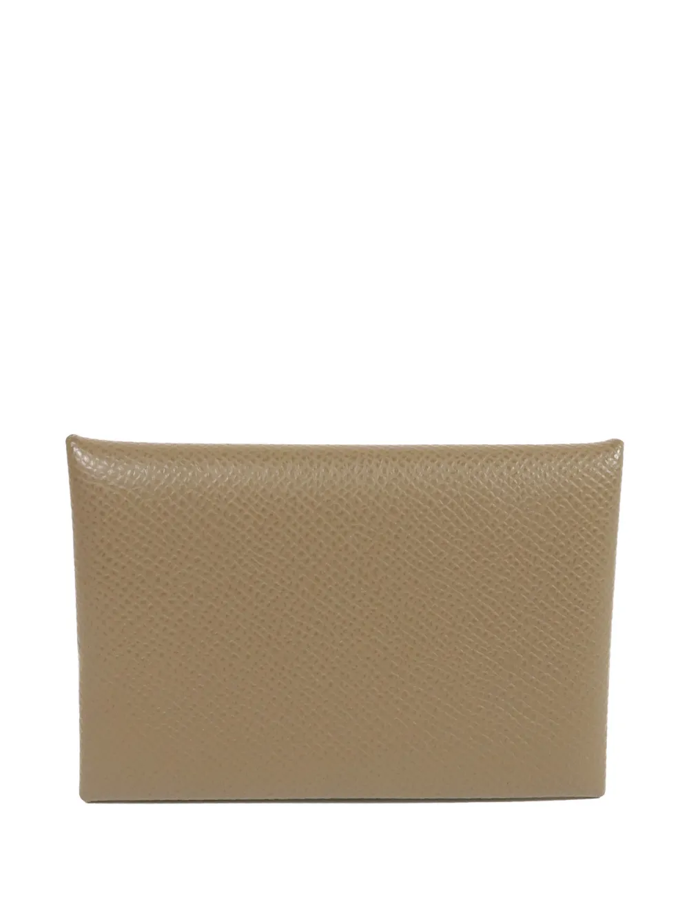 Hermès Pre-Owned 2023 Calvi Epsom card holder - Toni neutri