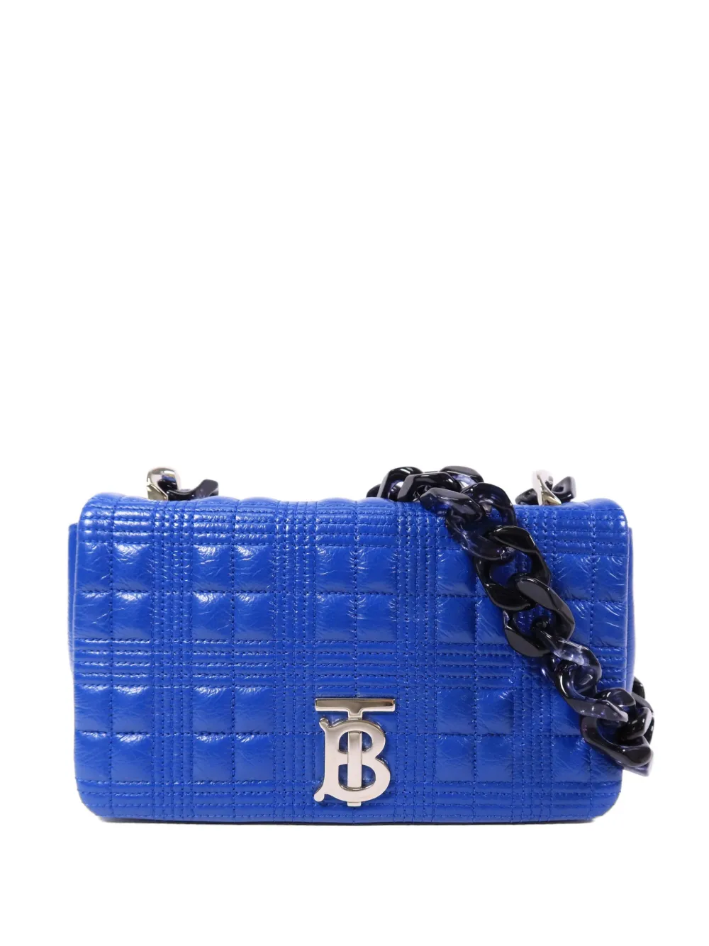 Burberry Pre-Owned Lola quilted shoulder bag - Blu