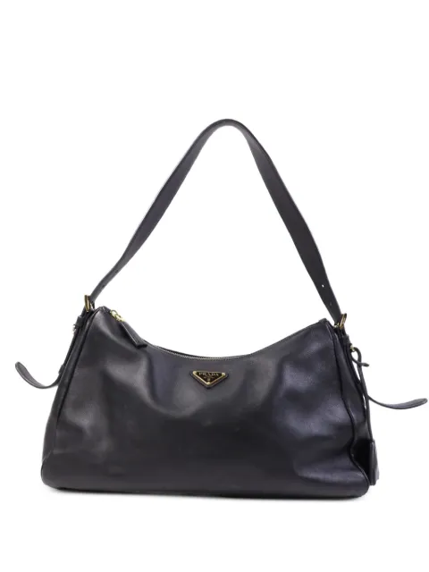 Prada Pre-Owned Aimée leather shoulder bag
