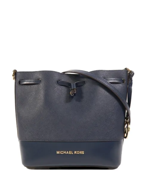 Michael Kors Vintage drawstring leather shoulder bag