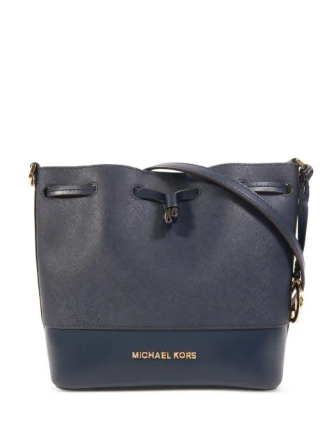 Michael Kors Vintage drawstring leather shoulder bag