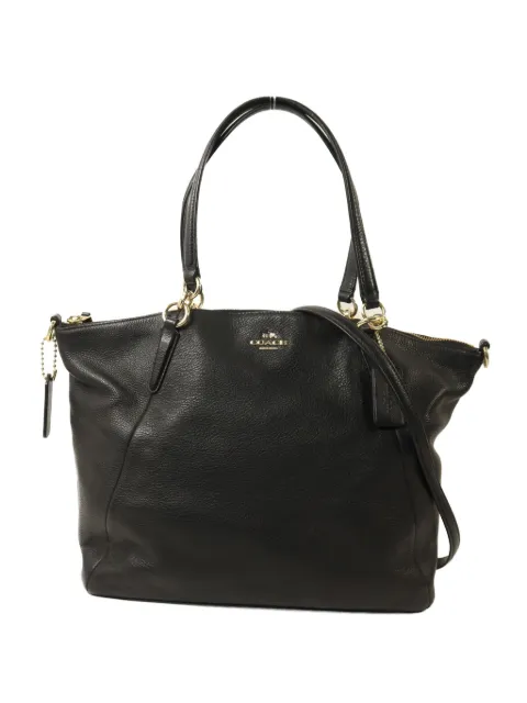 Coach Vintage pebbled leather tote bag