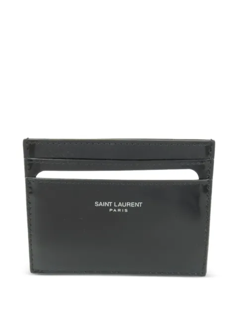 Saint Laurent Pre-Owned patent-leather cardholder