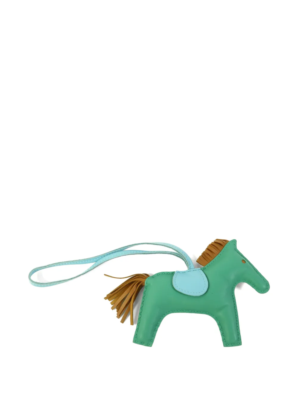 Hermès Pre-Owned Rodeo MM Milo bag charm - Grün