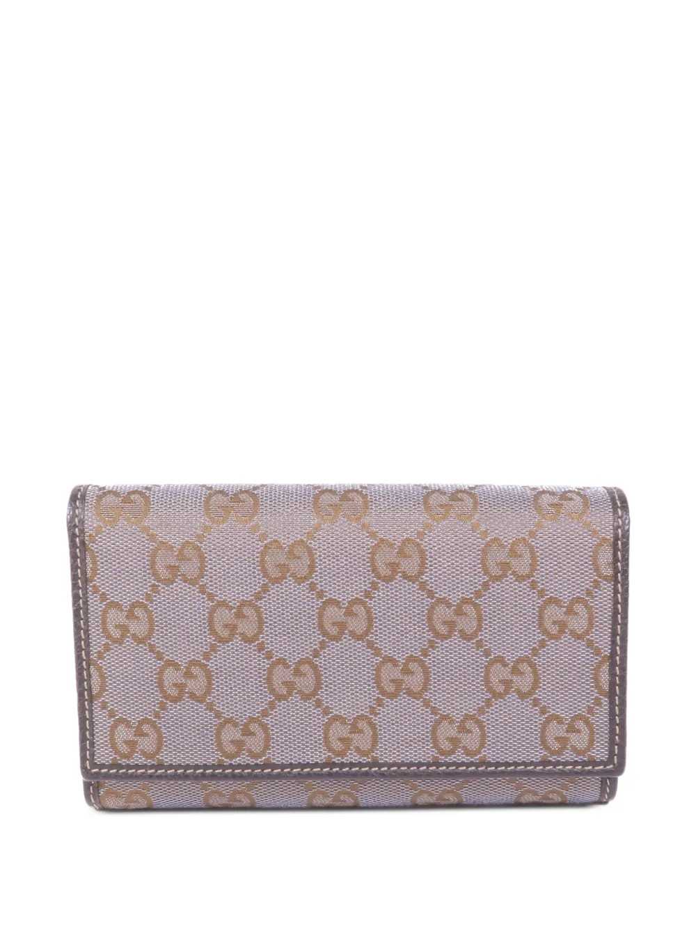 Gucci Pre-Owned GG canvas wallet - Grigio