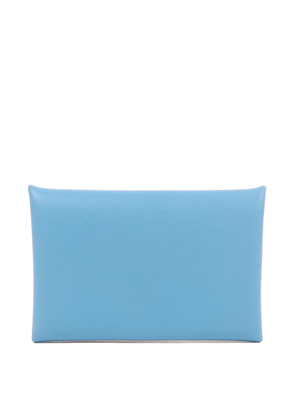 Hermès Pre-Owned 2018 Calvi Epsom card holder - Blu