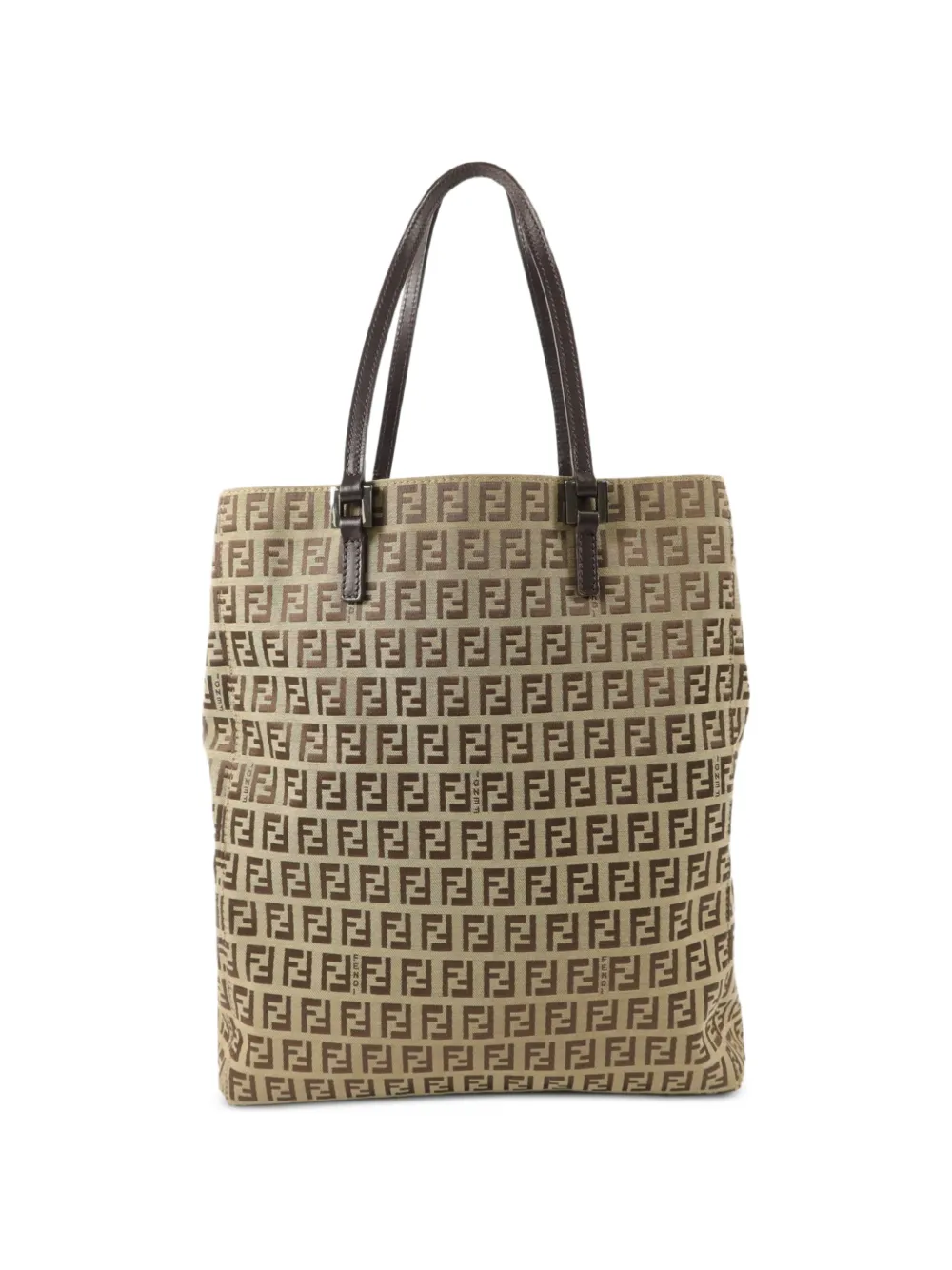 Fendi Pre-Owned Zucchino logo tote bag - Toni neutri