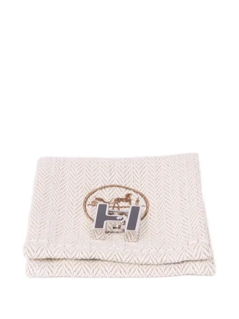 Hermès Pre-Owned logo earrings