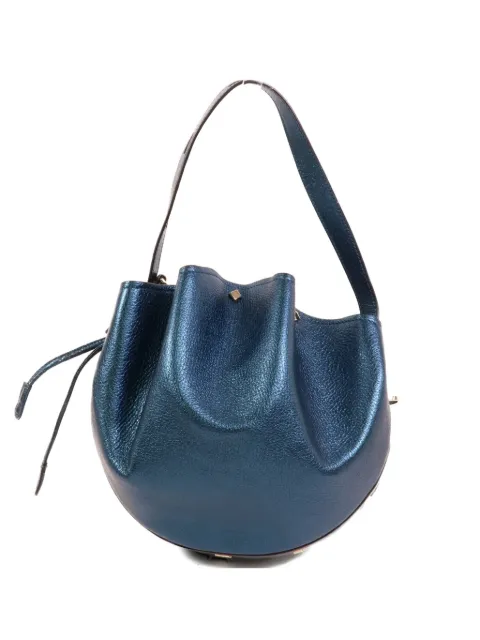 MCM Pre-Owned studded two-way shoulder bag