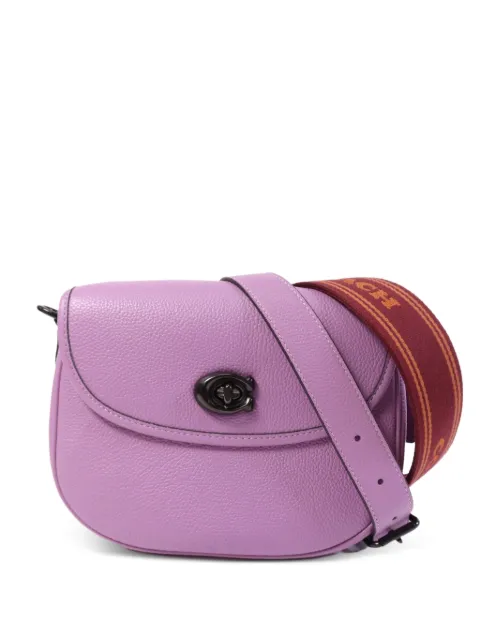 Coach Vintage sac porté épaule grainé à loquet