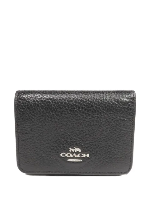 Coach Vintage floral-print leather wallet