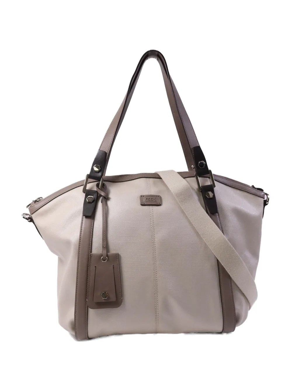 Tod's Vintage G-Line Sacca shoulder bag - Toni neutri