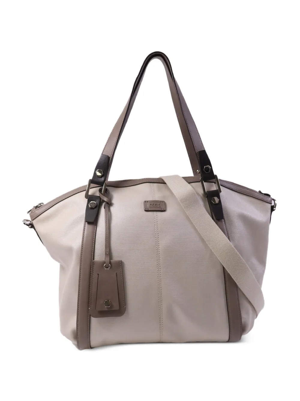 Tod's Vintage G-Line Sacca shoulder bag - Toni neutri